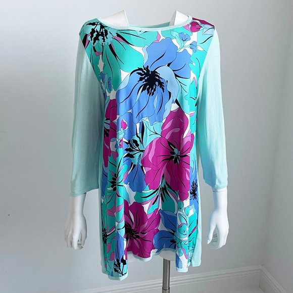 Averardo Bessi Tunic Floral Print - Picture 2 of 13